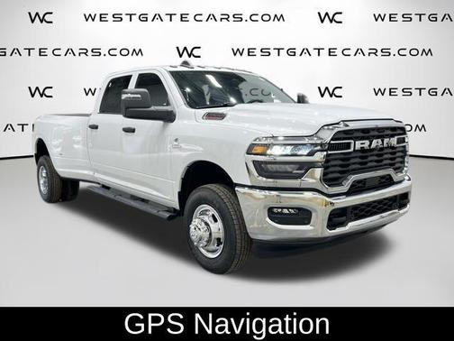 Bright White Clearcoat 2026 RAM 3500 Tradesman Crew Cab 4x4 8' Box
