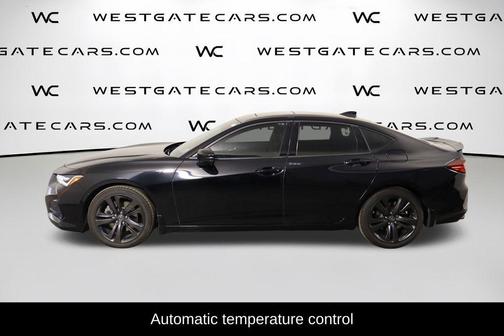 Fathom Blue Pearl 2021 Acura TLX A-Spec