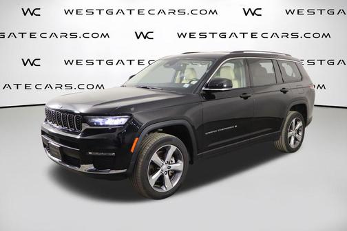 Diamond Black Crystal Pearlcoat 2022 Jeep Grand Cherokee L Limited