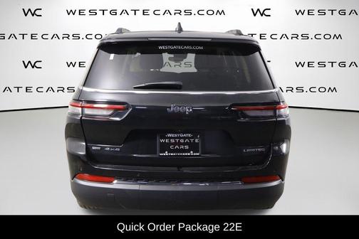 Diamond Black Crystal Pearlcoat 2022 Jeep Grand Cherokee L Limited