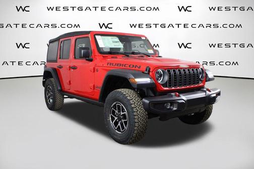 Firecracker Red Clearcoat 2026 Jeep Wrangler Rubicon