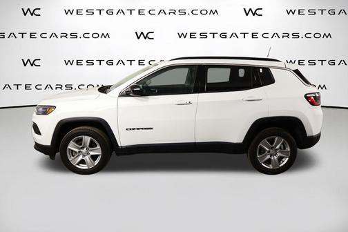 Bright White Clearcoat 2022 Jeep Compass Latitude