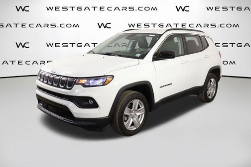 Bright White Clearcoat 2022 Jeep Compass Latitude
