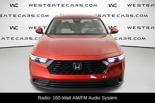 Radiant Red Metallic 2024 Honda Accord LX 1.5T