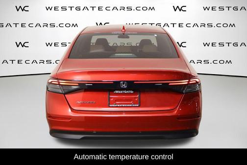 Radiant Red Metallic 2024 Honda Accord LX 1.5T