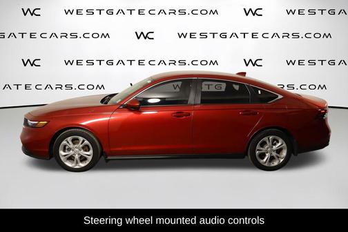 Radiant Red Metallic 2024 Honda Accord LX 1.5T