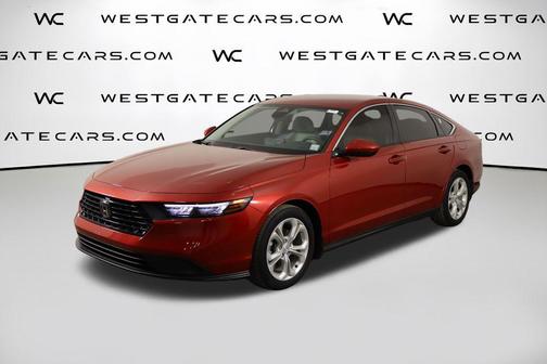 Radiant Red Metallic 2024 Honda Accord LX 1.5T