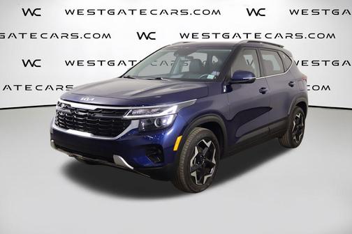 Dark Ocean Blue 2025 Kia Seltos EX