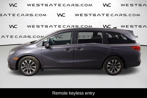 Gray 2023 Honda Odyssey EX-L