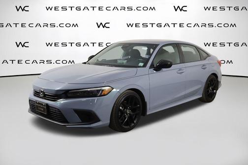 Gray 2024 Honda Civic Sport