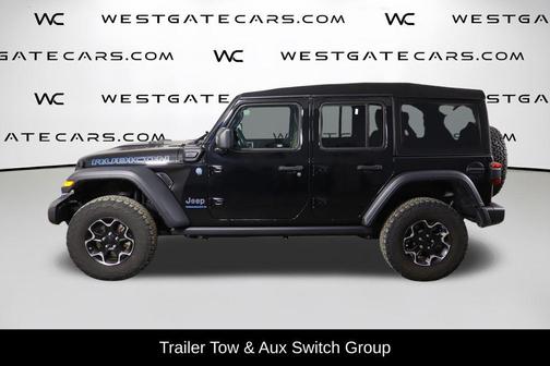 Black Clearcoat 2023 Jeep Wrangler 4xe Rubicon
