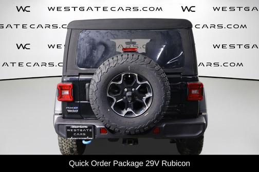 Black Clearcoat 2023 Jeep Wrangler 4xe Rubicon