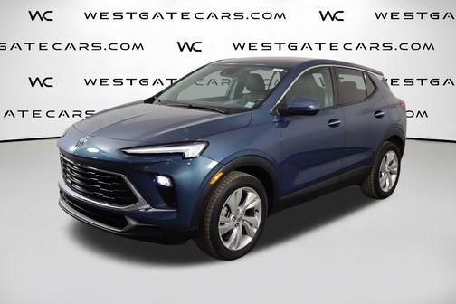 Ocean Blue Metallic 2024 Buick Encore GX Preferred