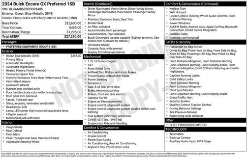 2024 Buick Encore GX Preferred