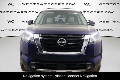Deep Ocean Blue Pearl 2022 Nissan Pathfinder Platinum 2WD