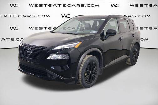 Super Black 2023 Nissan Rogue SV