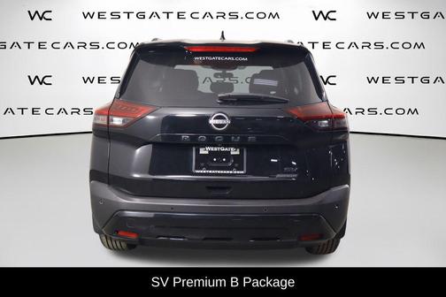 Super Black 2023 Nissan Rogue SV