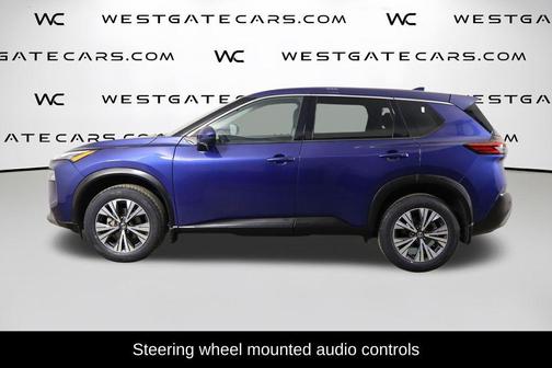 Caspian Blue Metallic 2021 Nissan Rogue SV