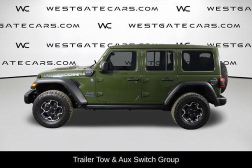 Sarge Green Clearcoat 2023 Jeep Wrangler 4xe Rubicon