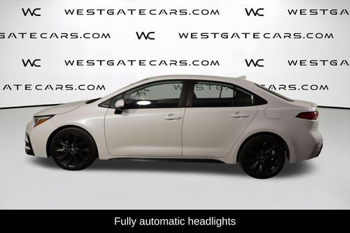 Wind Chill Pearl 2023 Toyota Corolla SE