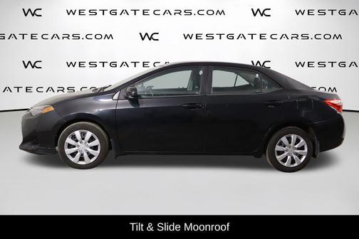 Black Sand Pearl 2017 Toyota Corolla LE