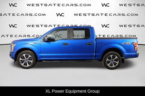 Blue 2020 Ford F-150 XL