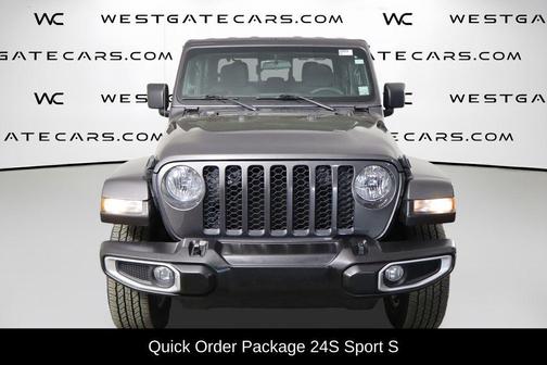Granite Crystal Clearcoat Metallic 2023 Jeep Gladiator Sport
