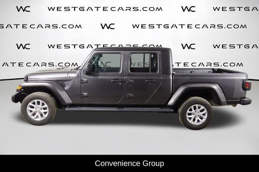 Granite Crystal Clearcoat Metallic 2023 Jeep Gladiator Sport