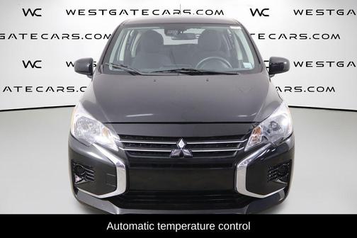 Jet Black Metallic 2024 Mitsubishi Mirage ES