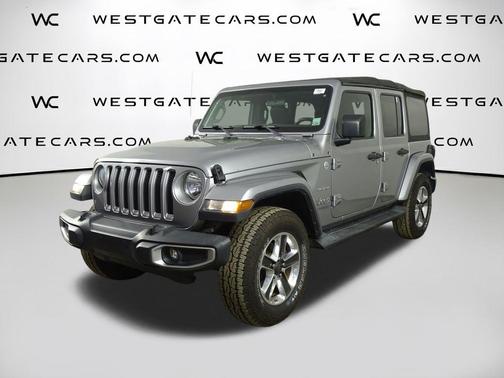 Billet Silver Metallic Clearcoat 2018 Jeep Wrangler Unlimited Sahara