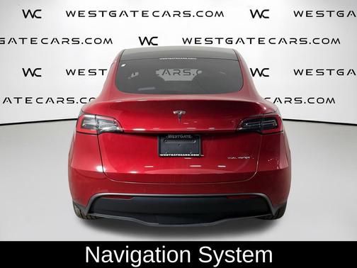 Red Multi-Coat 2021 Tesla Model Y Long Range Dual Motor All-Wheel Drive
