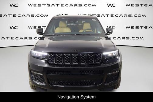 Diamond Black Crystal Pearlcoat 2025 Jeep Grand Cherokee L Summit Reserve