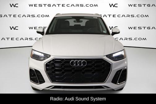 White 2024 Audi Q5 45 S line Premium Plus