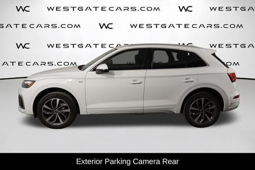 White 2024 Audi Q5 45 S line Premium Plus