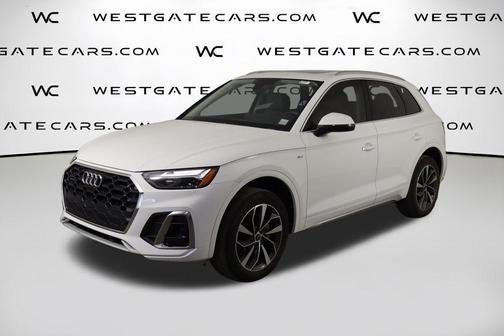 White 2024 Audi Q5 45 S line Premium Plus