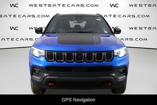 Laser Blue Pearlcoat 2023 Jeep Compass Trailhawk