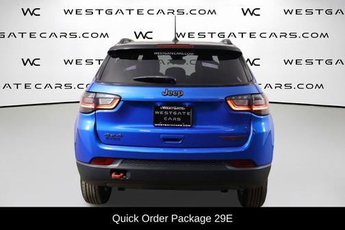 Laser Blue Pearlcoat 2023 Jeep Compass Trailhawk