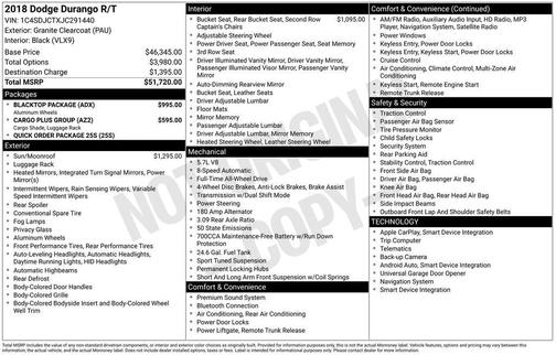 2018 Dodge Durango R/T