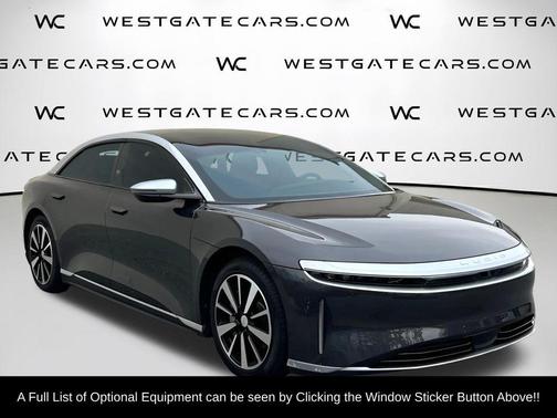 Quantum Gray Metallic 2023 Lucid Air Grand Touring