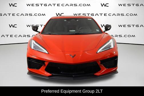 Torch Red 2025 Chevrolet Corvette Stingray w/2LT