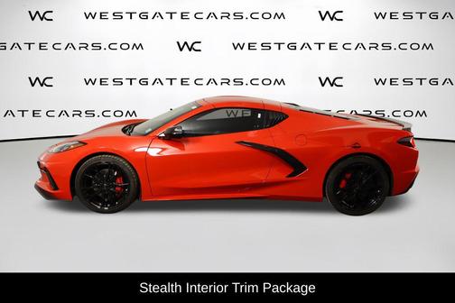 Torch Red 2025 Chevrolet Corvette Stingray w/2LT