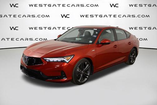 Performance Red Pearl 2024 Acura Integra A-SPEC Technology