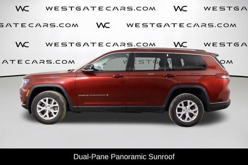 Velvet Red Pearlcoat 2022 Jeep Grand Cherokee L Limited