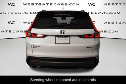 Platinum White Pearl 2025 Honda CR-V Hybrid Sport FWD