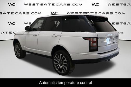 Fuji White 2017 Land Rover Range Rover 5.0L Supercharged Autobiography