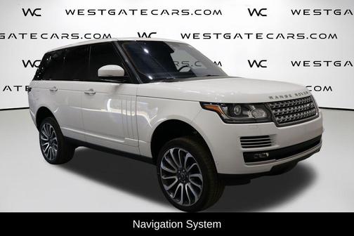 Fuji White 2017 Land Rover Range Rover 5.0L Supercharged Autobiography