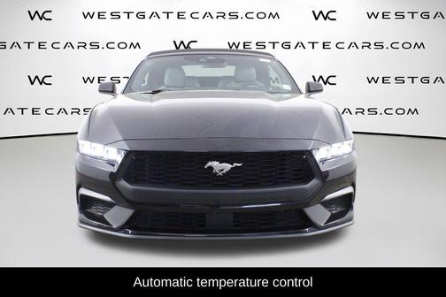 Shadow Black 2024 Ford Mustang EcoBoost Premium