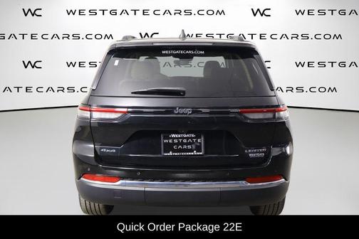 Diamond Black Crystal Pearlcoat 2022 Jeep Grand Cherokee Limited
