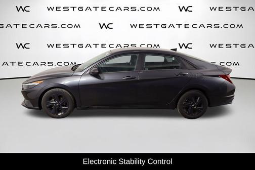 Portofino Gray 2022 Hyundai ELANTRA SEL