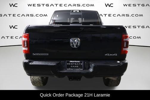 Diamond Black Crystal Pearlcoat 2024 RAM 3500 Laramie Mega Cab 4x4 6'4' Box